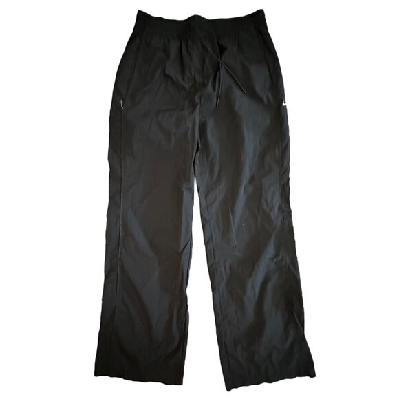 Nike Windrunnerd High-Waisted Woven Open-Hem Pants FV7655-010 Womens Size M - Picture 1 of 10